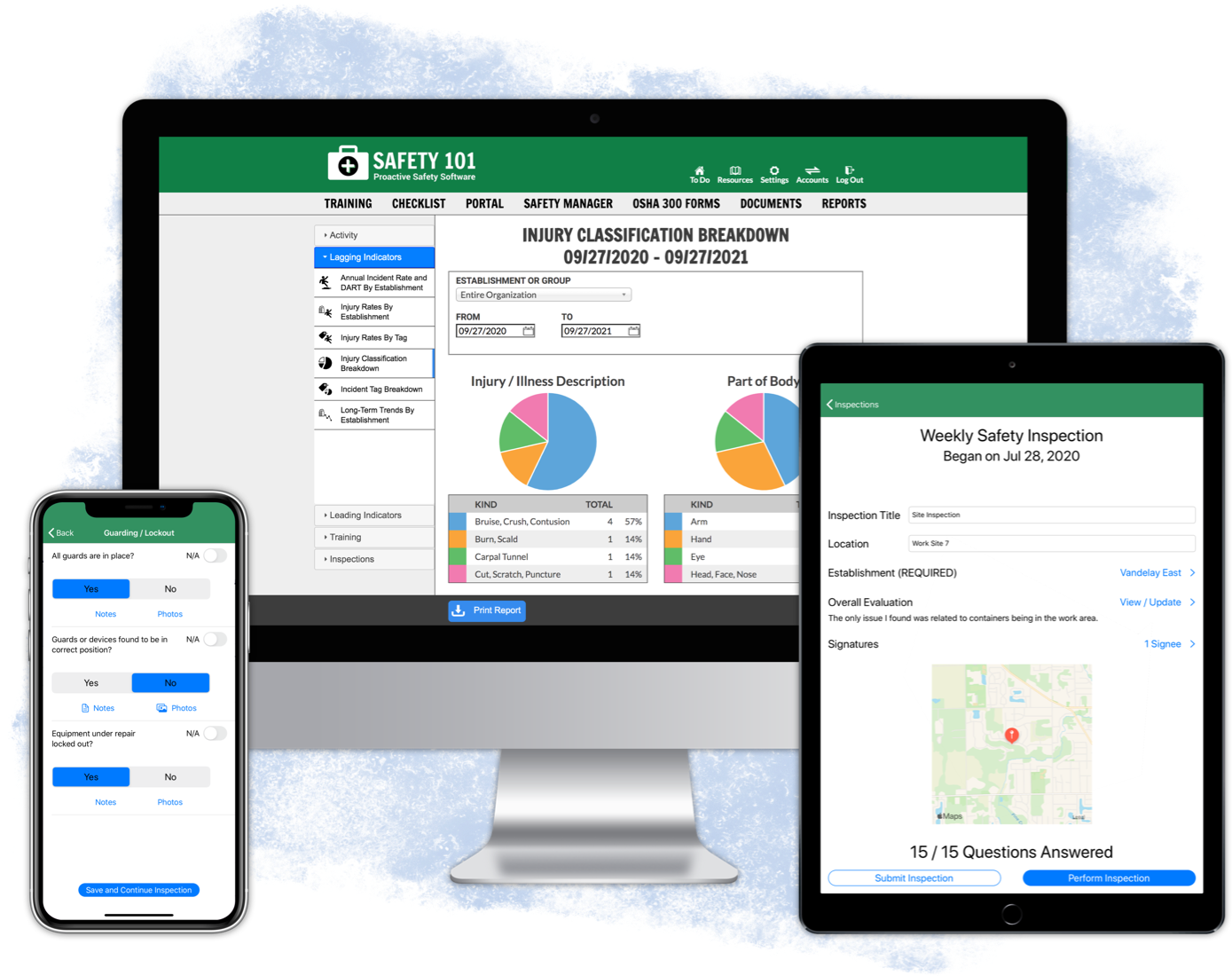 screenshot of Safety 101